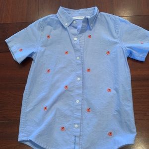 Button down short sleeve
